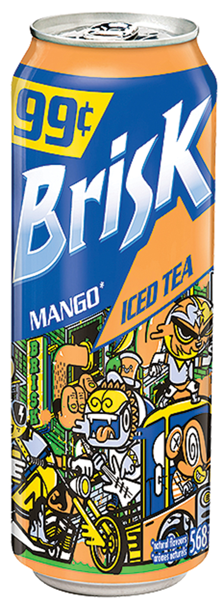 mango fiesta brisk tea