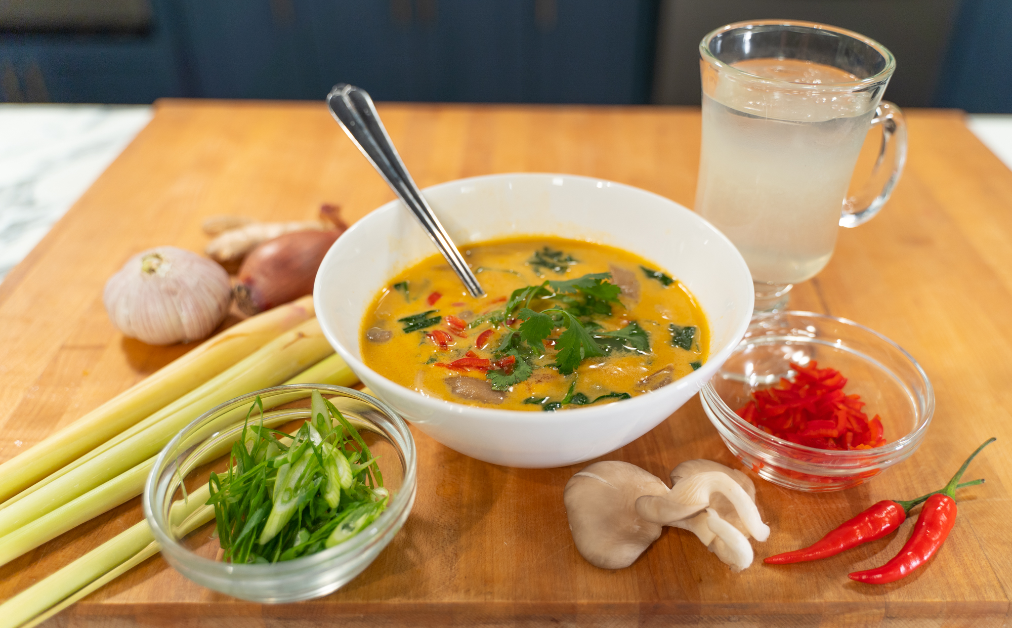 Lemongrass Coconut Chicken Soup Recipe